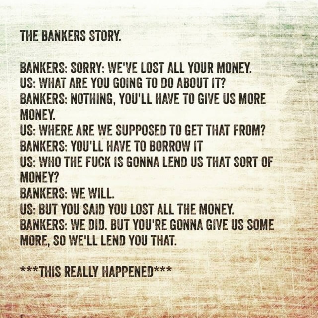 Bankers story